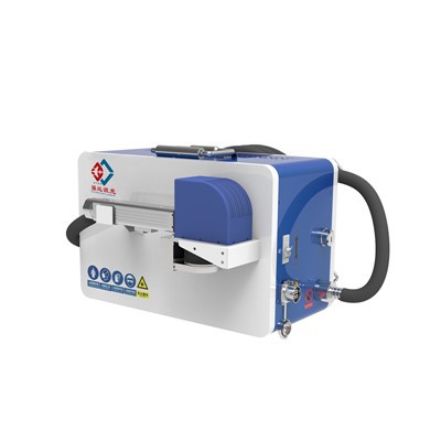 Macchina per pulizia laser a impulsi da 50 W.